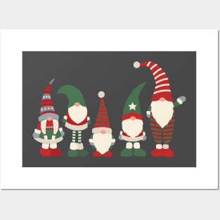 Gnomes Holiday Posters and Art